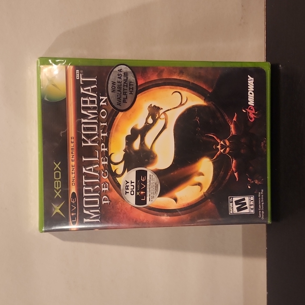 Mortal Kombat Deception Xbox game